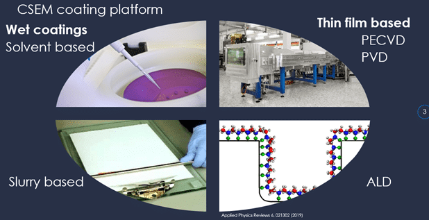 CSEM coating platform