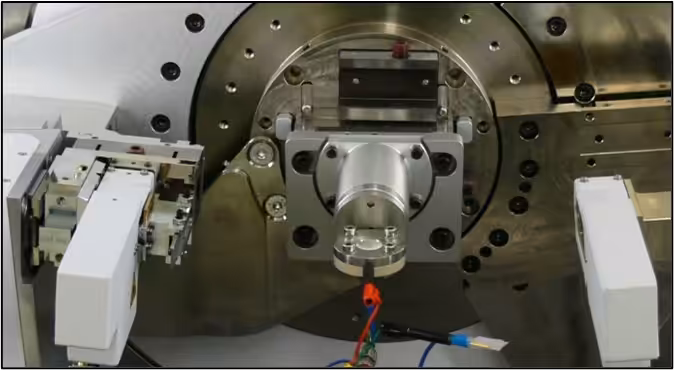 Operando XRD experiment